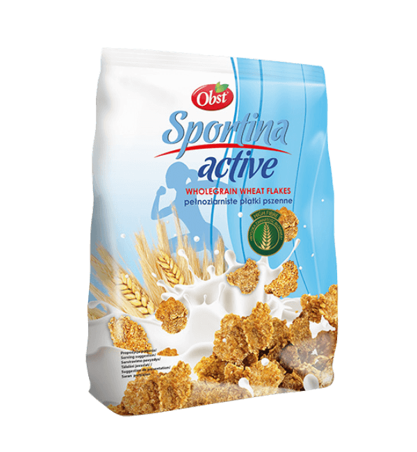 Płatki pszenne z ryżem, z otrąb, owsiane i wielozbożowe