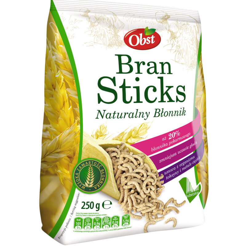Patyczki pszenne z otrębami<br/> 250 g