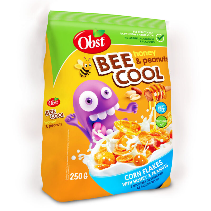 Corn Flakes z miodem i orzeszkami<br/> 250 g