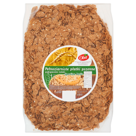 Pełnoziarniste płatki pszenne z ryżem 1 kg KRÓTKI TERMIN 07/2026